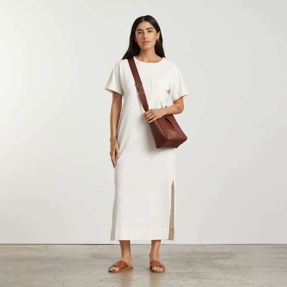 Everlane Organic Weekend Maxi Dress in Canvas—Size S (NWOT)